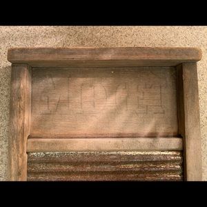 Vintage Washboard Decor